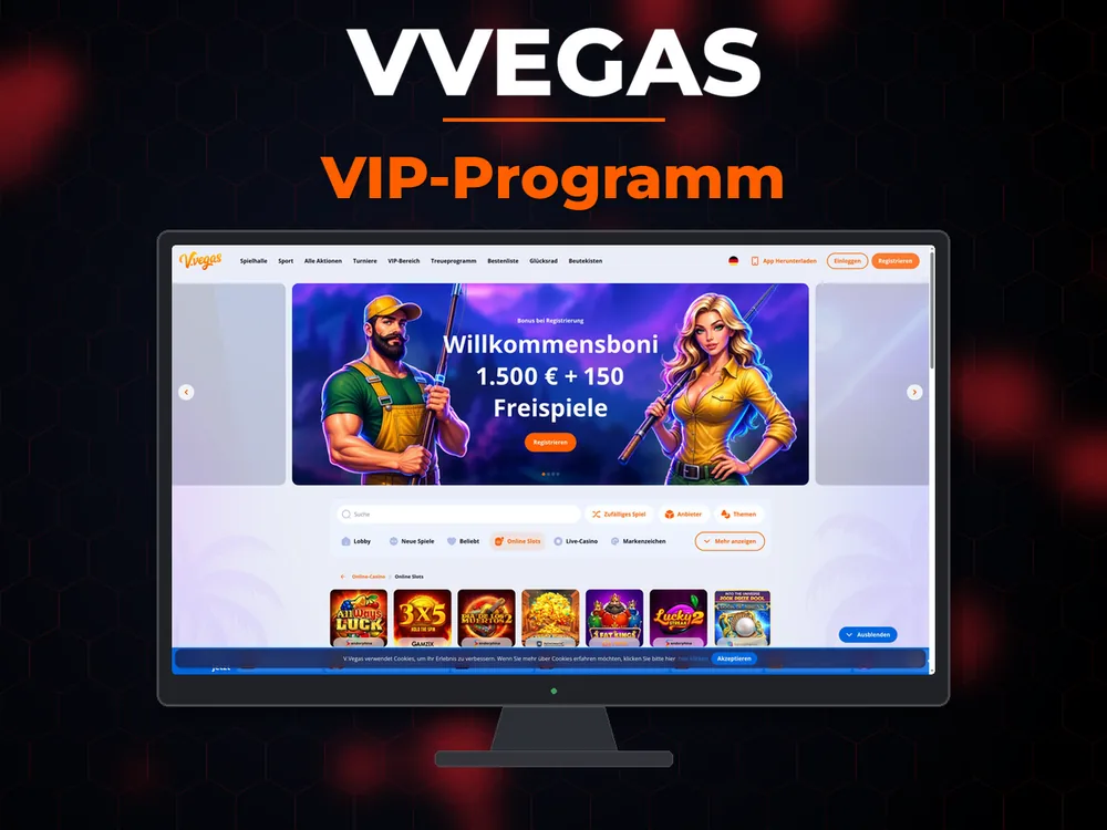 Vvegas - VIP-Programm