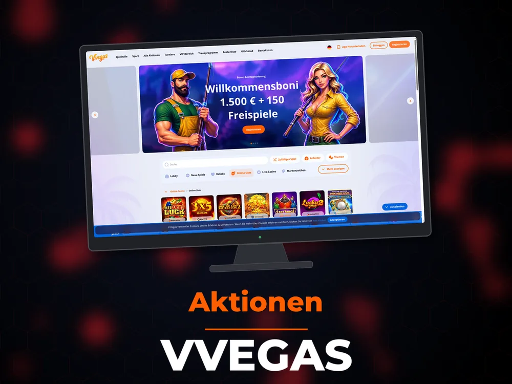 Vvegas - Aktionen