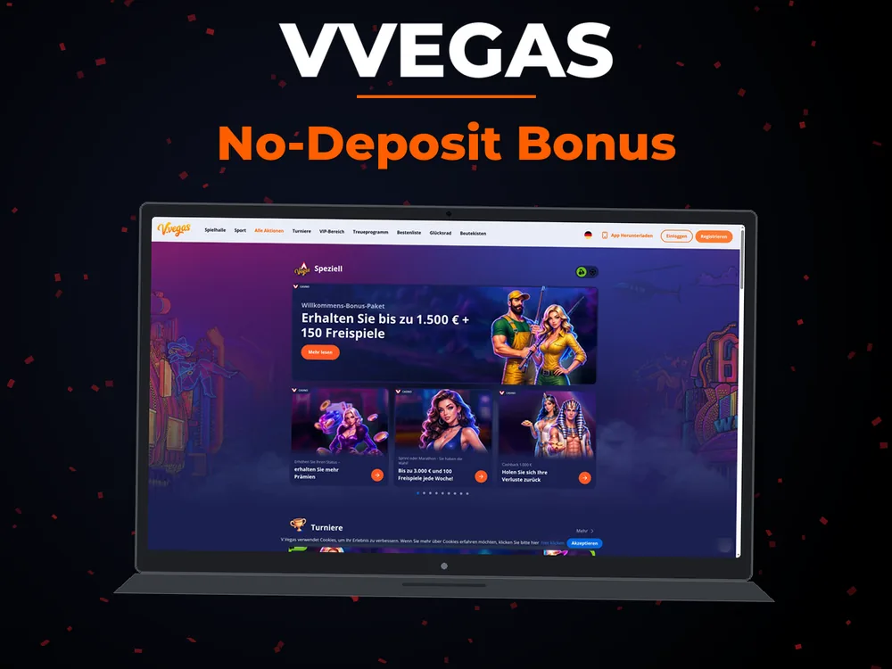 Vvegas - No-Deposit Bonus